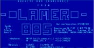 Takto njak vypadala LAMER BBS